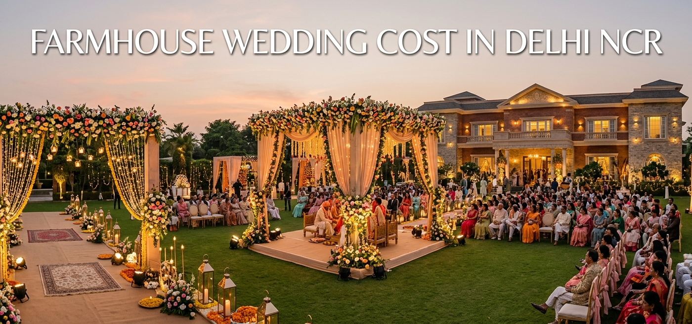 Farmhouse Wedding Cost in Delhi NCR