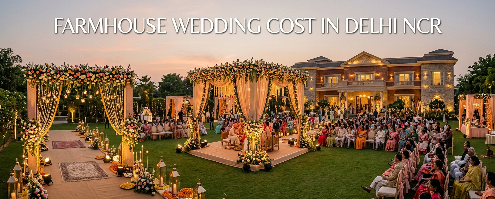 Farmhouse Wedding Cost in Delhi NCR